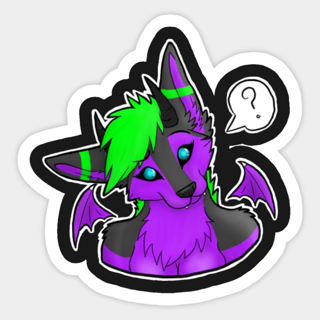 Moonfires Confusion Sticker by MoonfireStudios